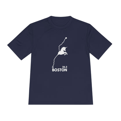 BOSTON MARATHON ROUTE 26.2 *Premium Athletic T-Shirt W