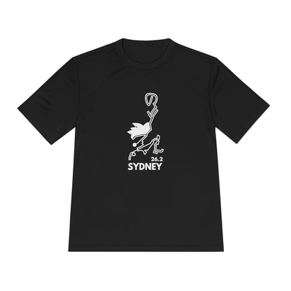 SYDNEY MARATHON ROUTE 26.2 *Premium Athletic T-Shirt W