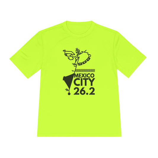 MEXICO CITY MARATHON ROUTE 26.2 *Premium Athletic T-Shirt