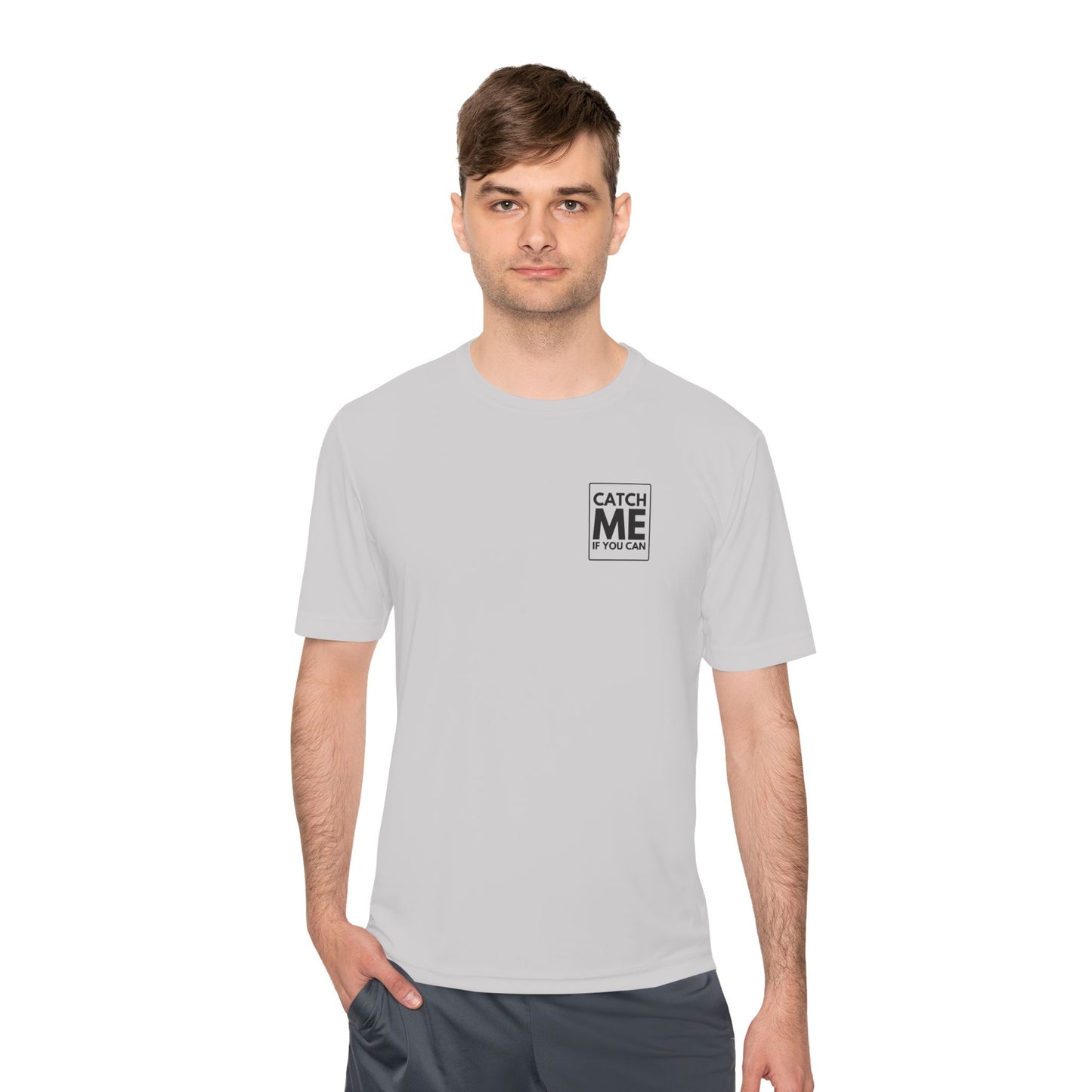 CATCH ME IF YOU CAN *Premium Athletic T-Shirt