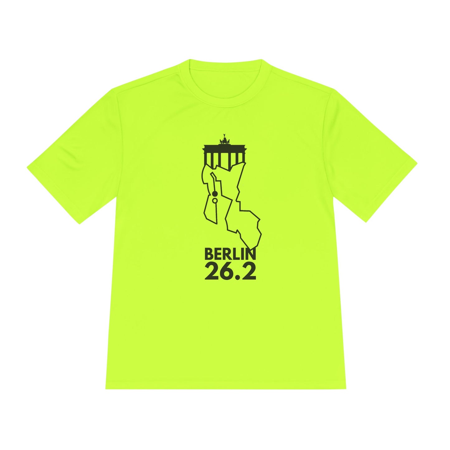 BERLIN MARATHON ROUTE 26.2 *Premium Athletic T-Shirt