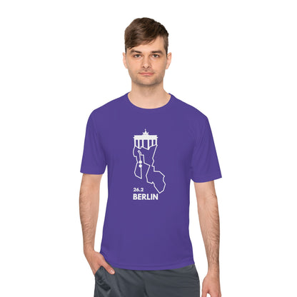 BERLIN MARATHON ROUTE 26.2 *Premium Athletic T-Shirt W