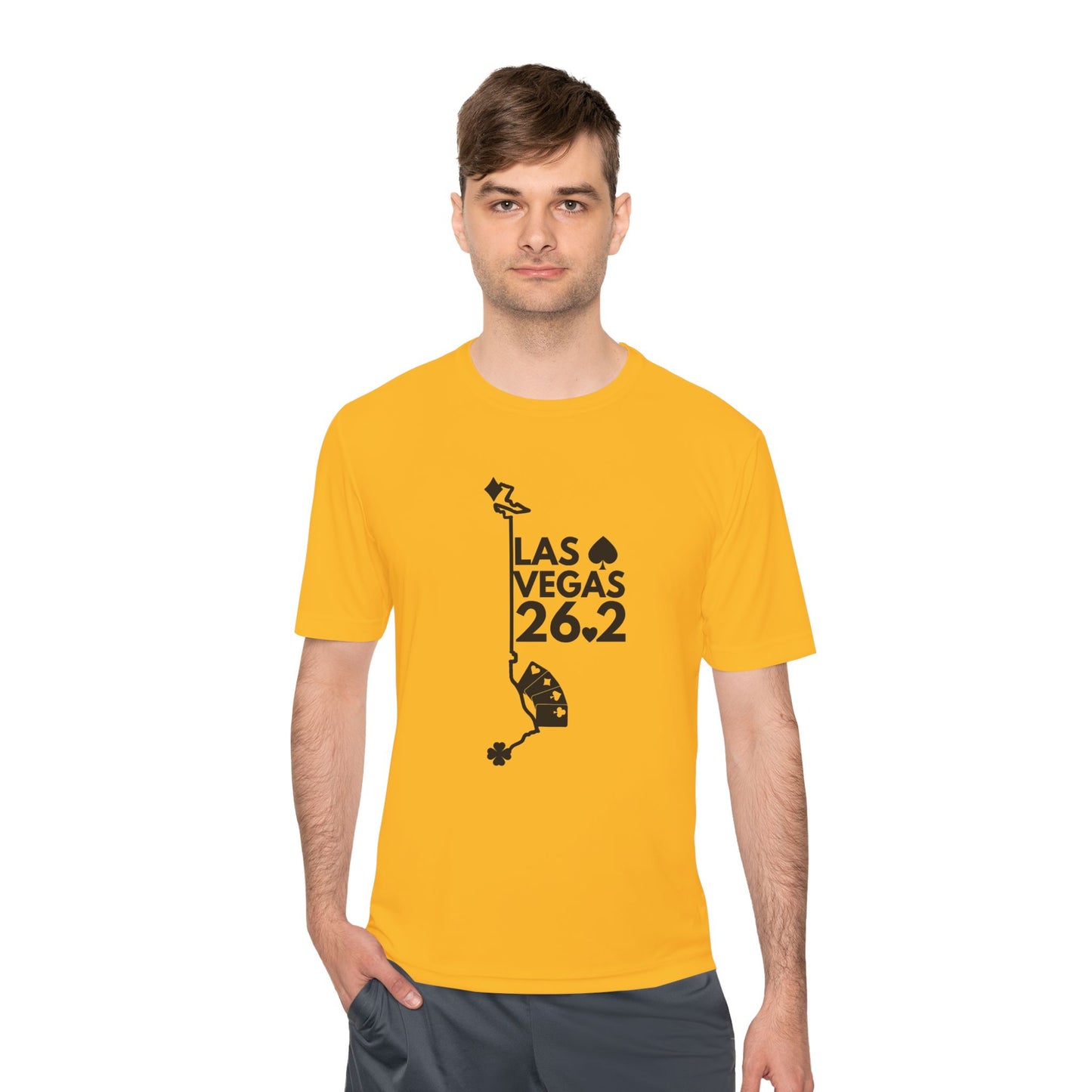 LAS VEGAS MARATHON ROUTE 26.2 *Premium Athletic T-Shirt