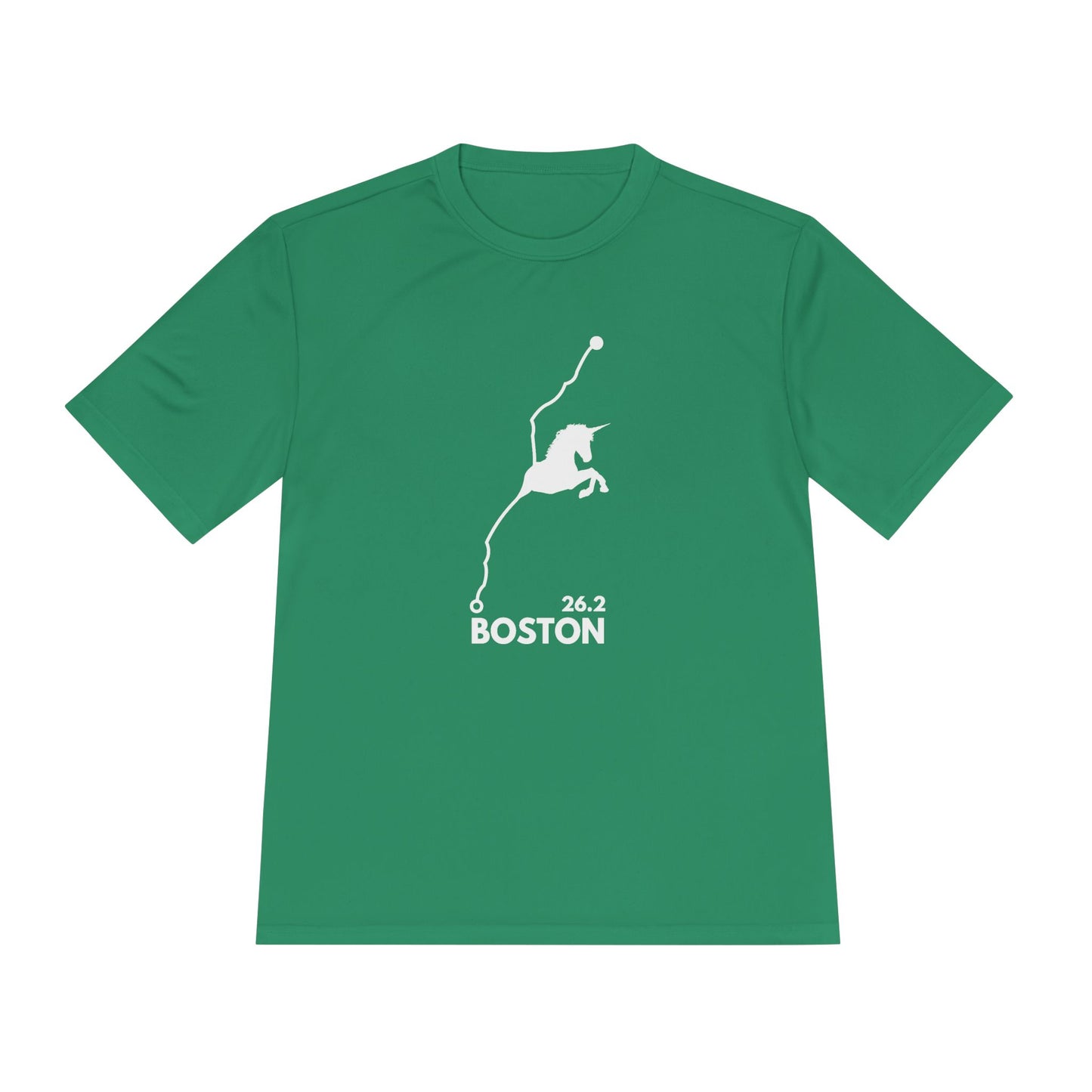 BOSTON MARATHON ROUTE 26.2 *Premium Athletic T-Shirt W