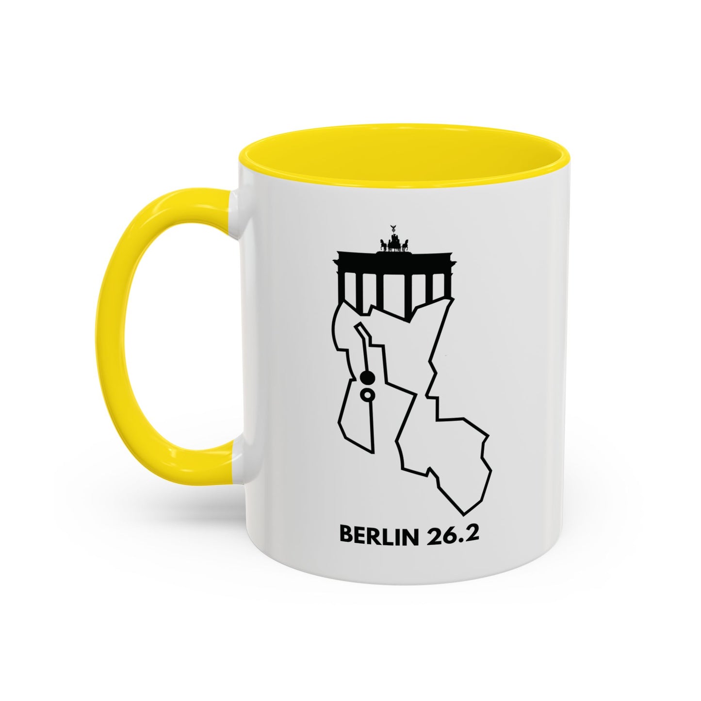 BERLIN MARATHON ROUTE 26.2 - Mug