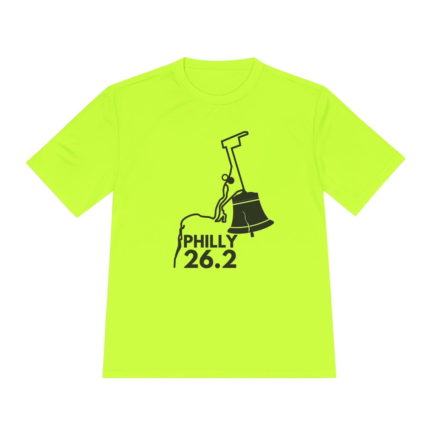 PHILLY MARATHON ROUTE 26.2 *Premium Athletic T-Shirt