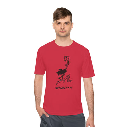SYDNEY MARATHON ROUTE 26.2 *Premium Athletic T-Shirt