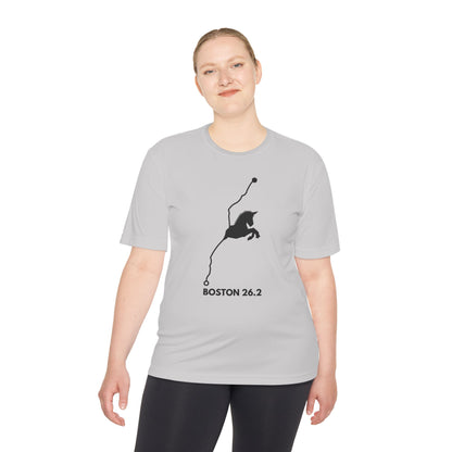 BOSTON MARATHON ROUTE 26.2 *Premium Athletic T-Shirt