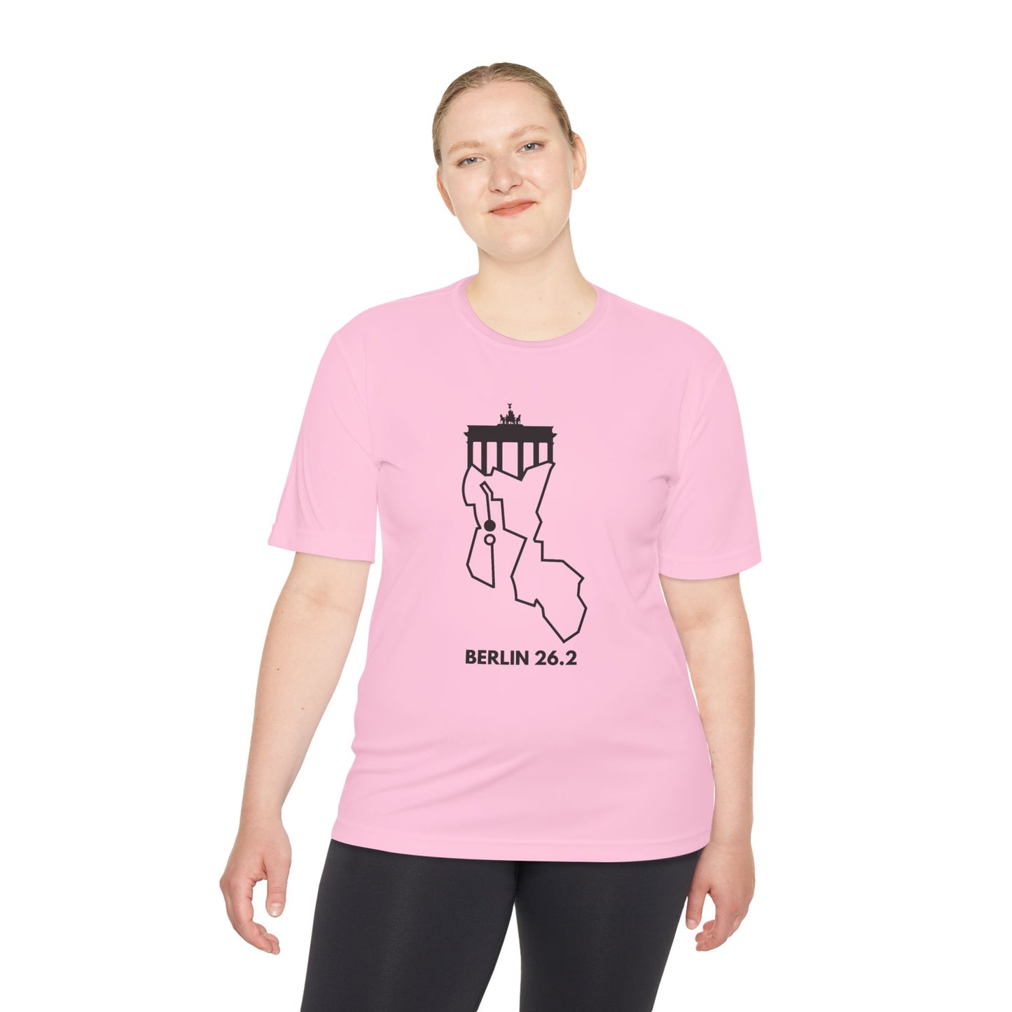 BERLIN MARATHON ROUTE 26.2 *Premium Athletic T-Shirt