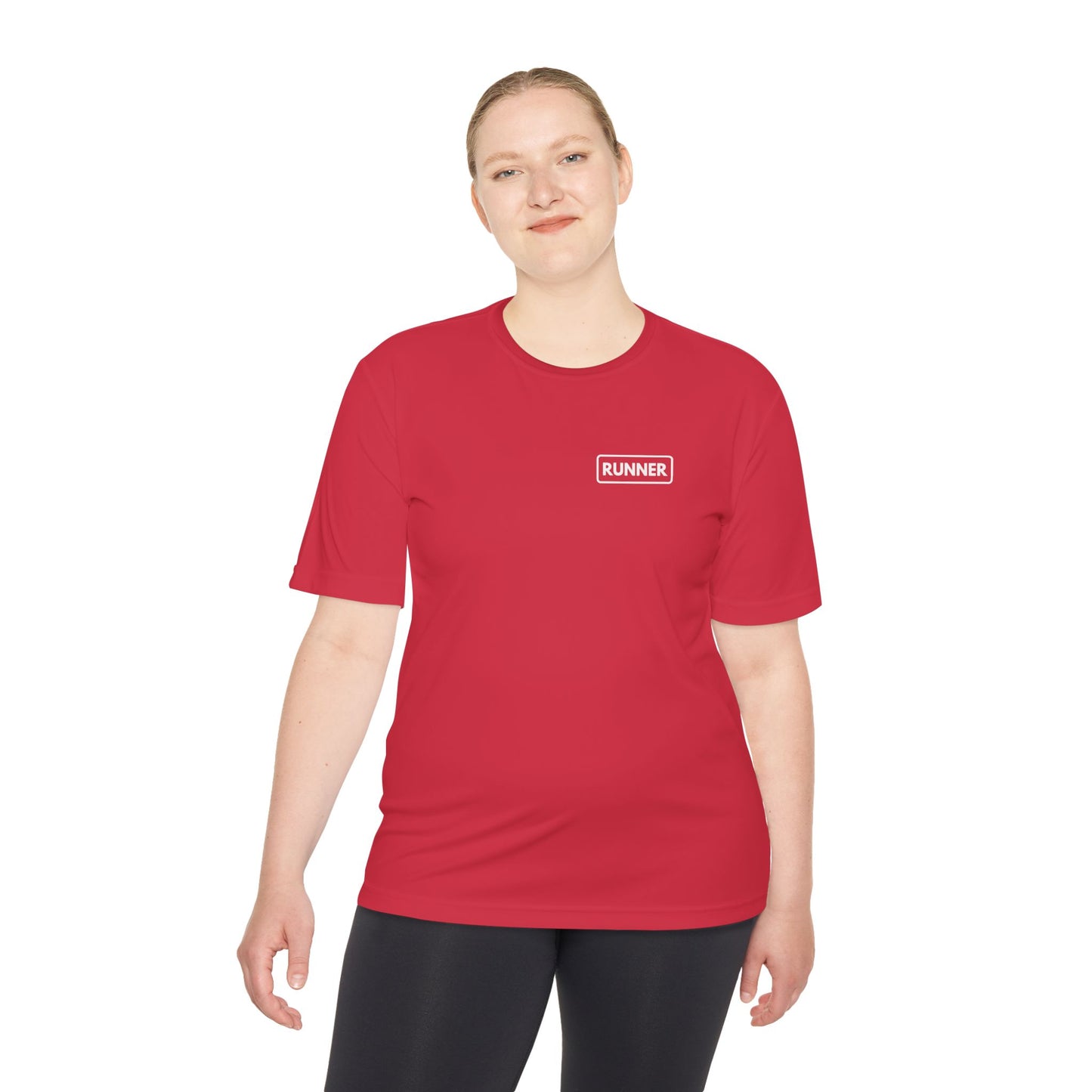 RUNNER MARATHONER Double sided *Premium Athletic T-Shirt