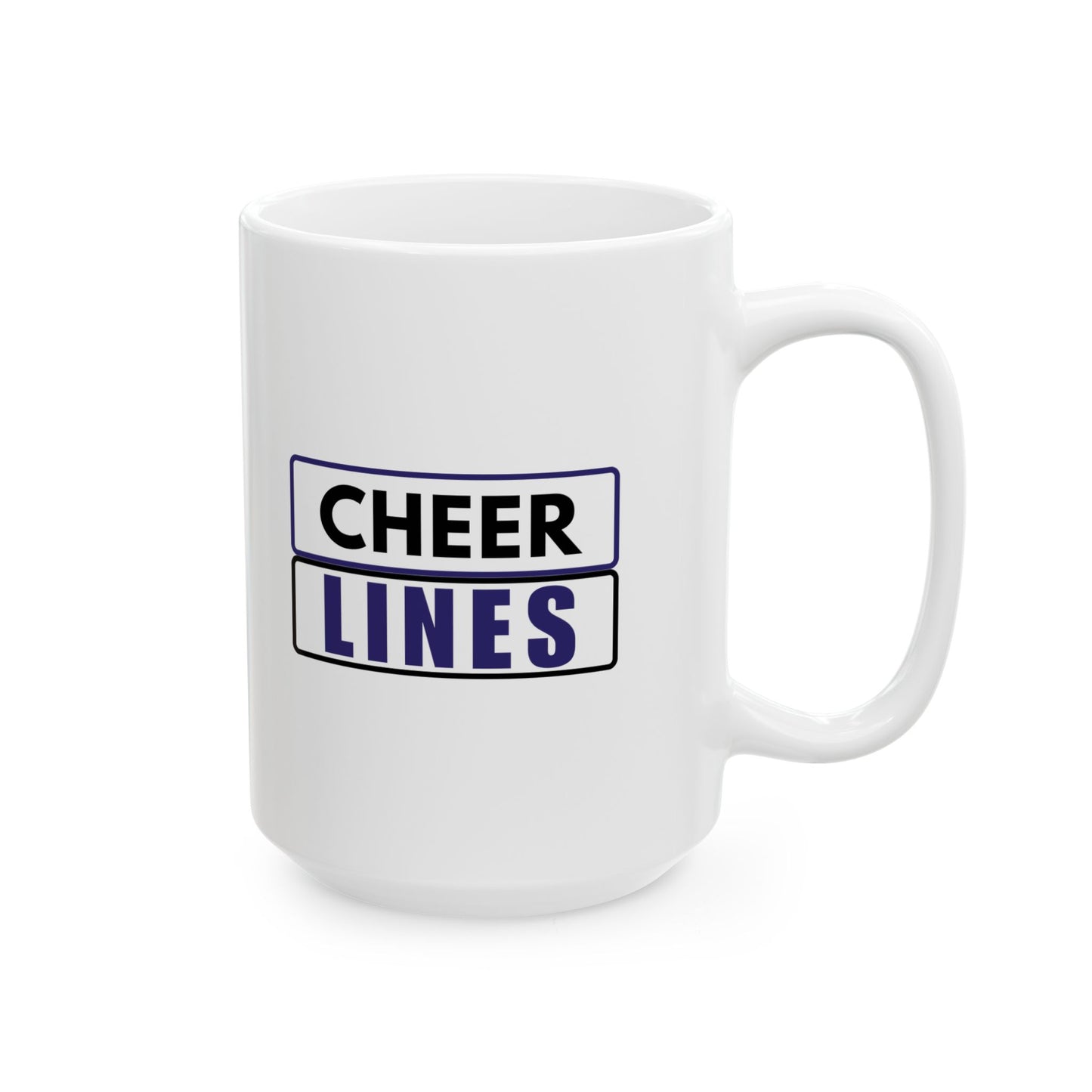 CHEER LINES Ceramic Mug