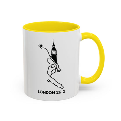 LONDON MARATHON ROUTE Mug