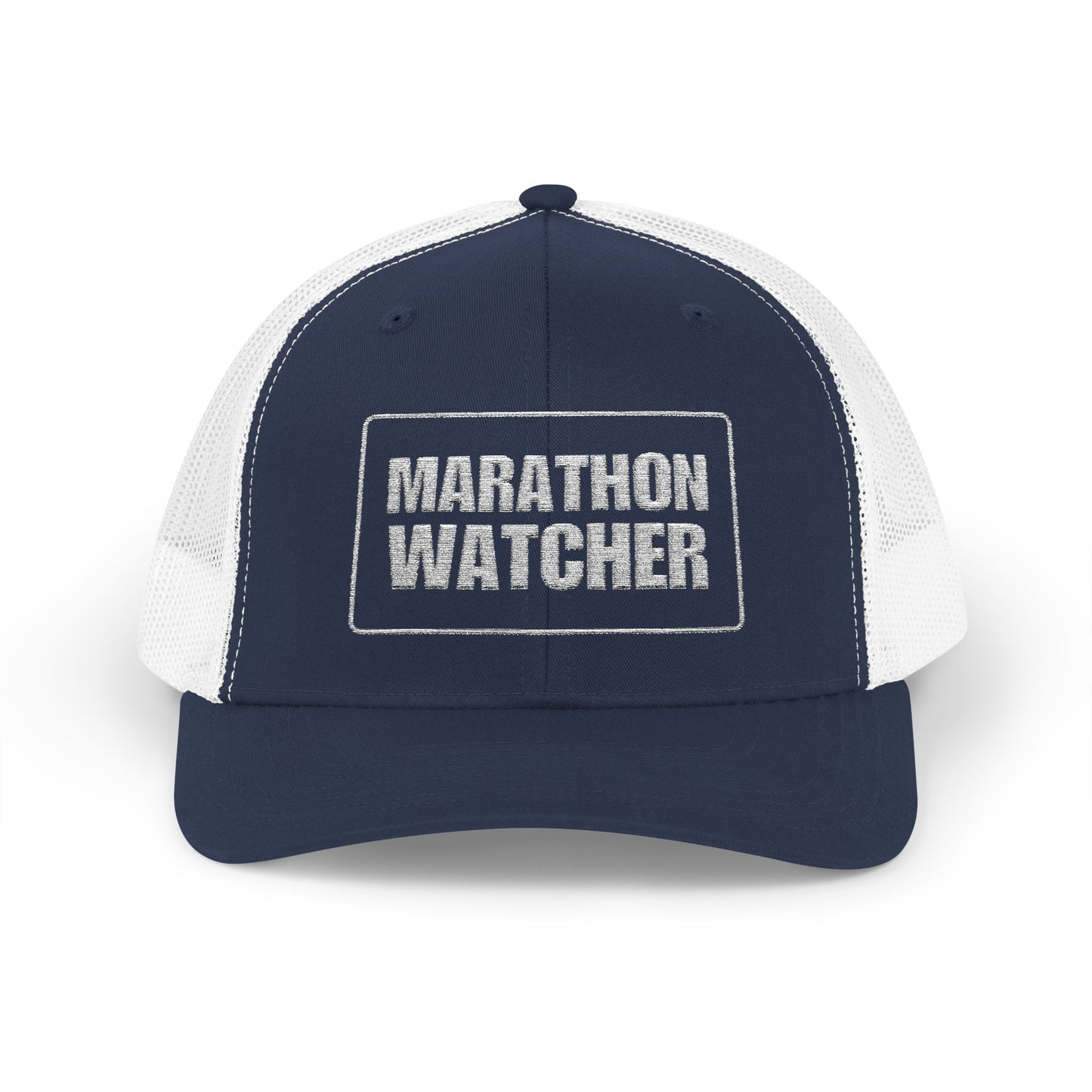 MARATHON WATCHER Snapback Dad/Mom Jokester Cap
