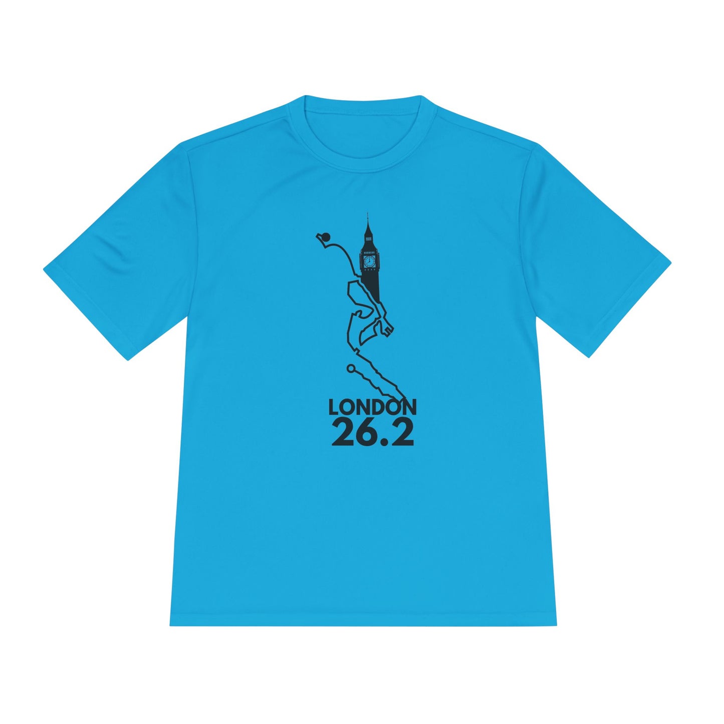 LONDON MARATHON ROUTE 26.2 - *Premium Athletic T-Shirt