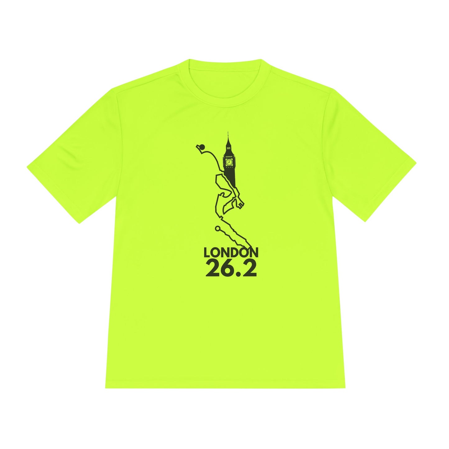 LONDON MARATHON ROUTE 26.2 - *Premium Athletic T-Shirt
