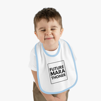FUTURE MARATHONER Baby Bib