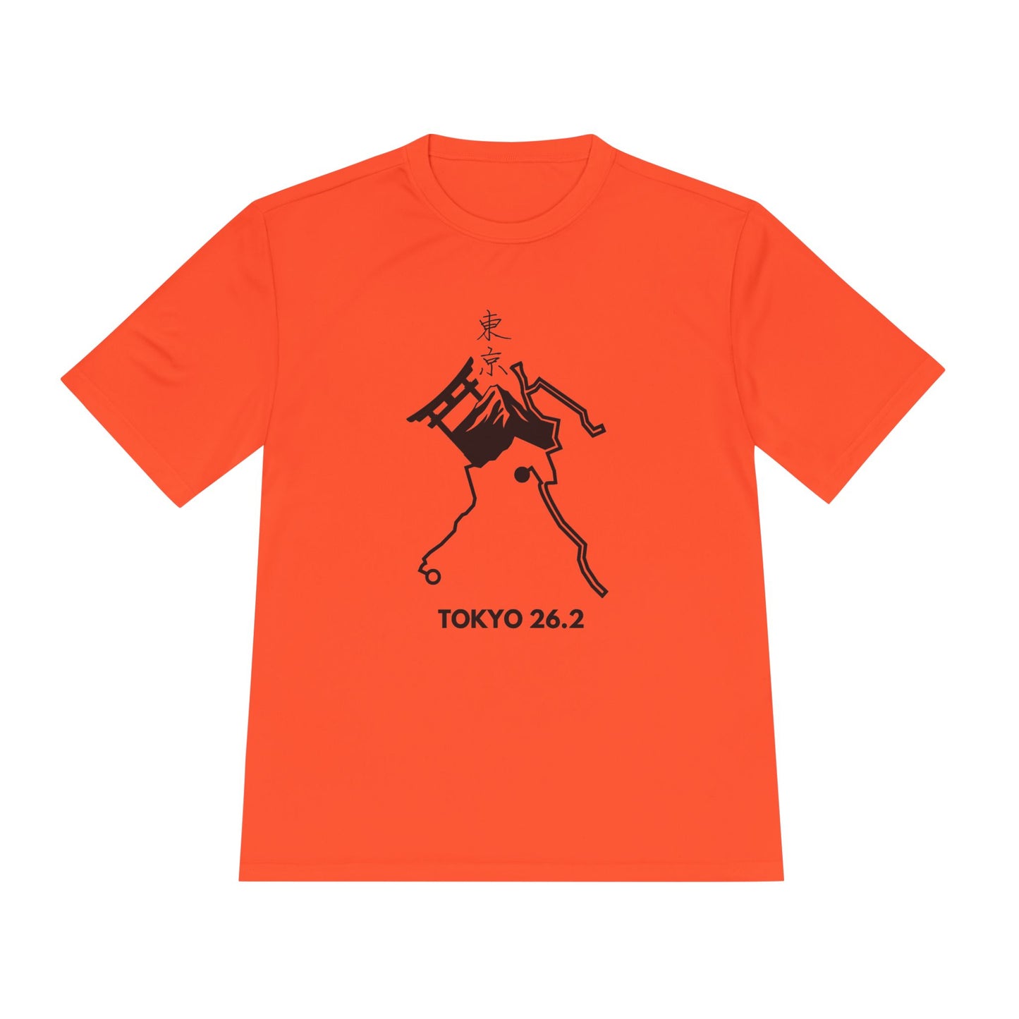 TOKYO MARATHON ROUTE *Premium Athletic T-Shirt