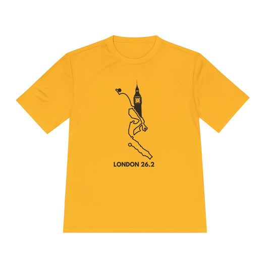 LONDON MARATHON ROUTE 26.2 - *Premium Athletic T-Shirt