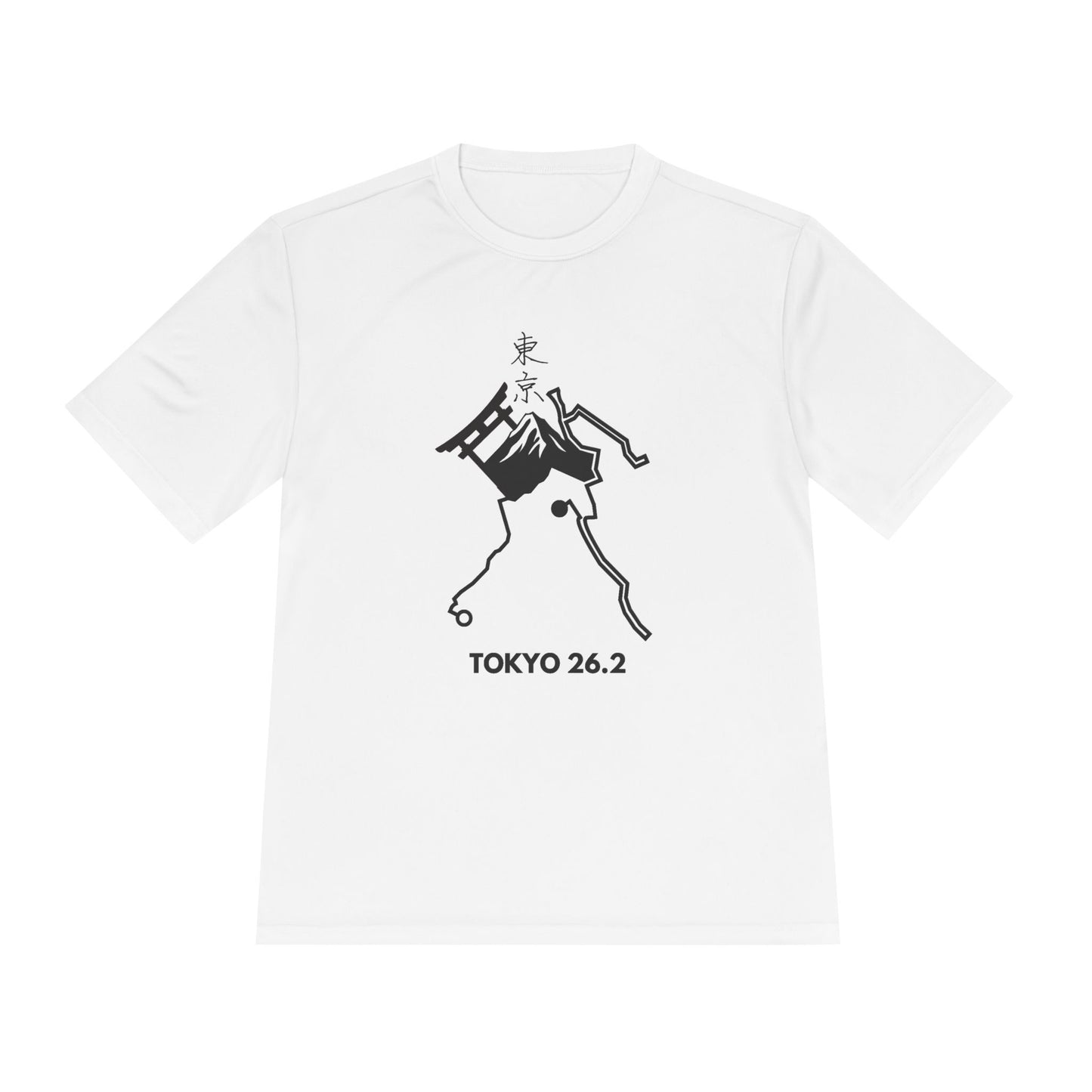 TOKYO MARATHON ROUTE *Premium Athletic T-Shirt