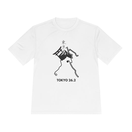 TOKYO MARATHON ROUTE *Premium Athletic T-Shirt