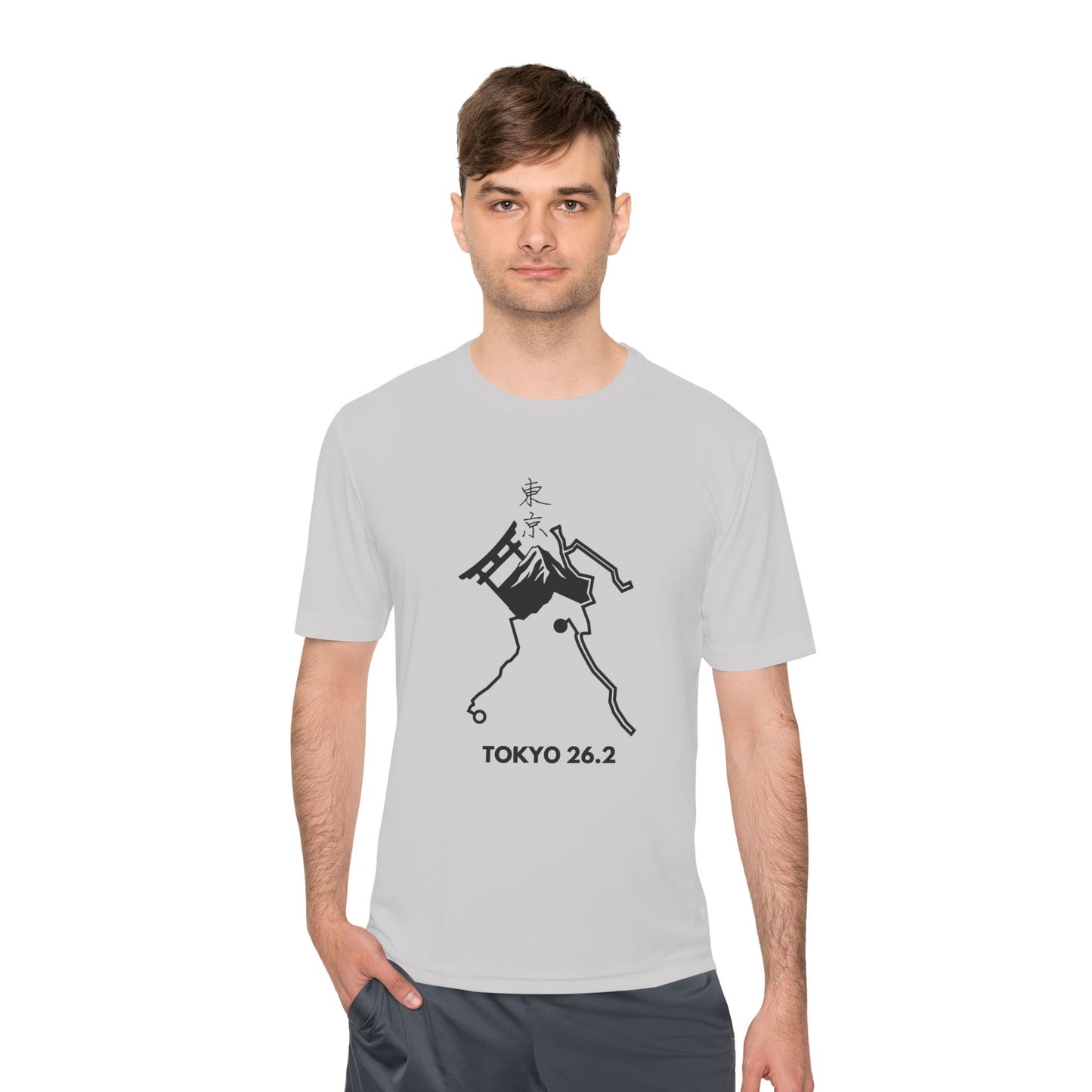 TOKYO MARATHON ROUTE *Premium Athletic T-Shirt
