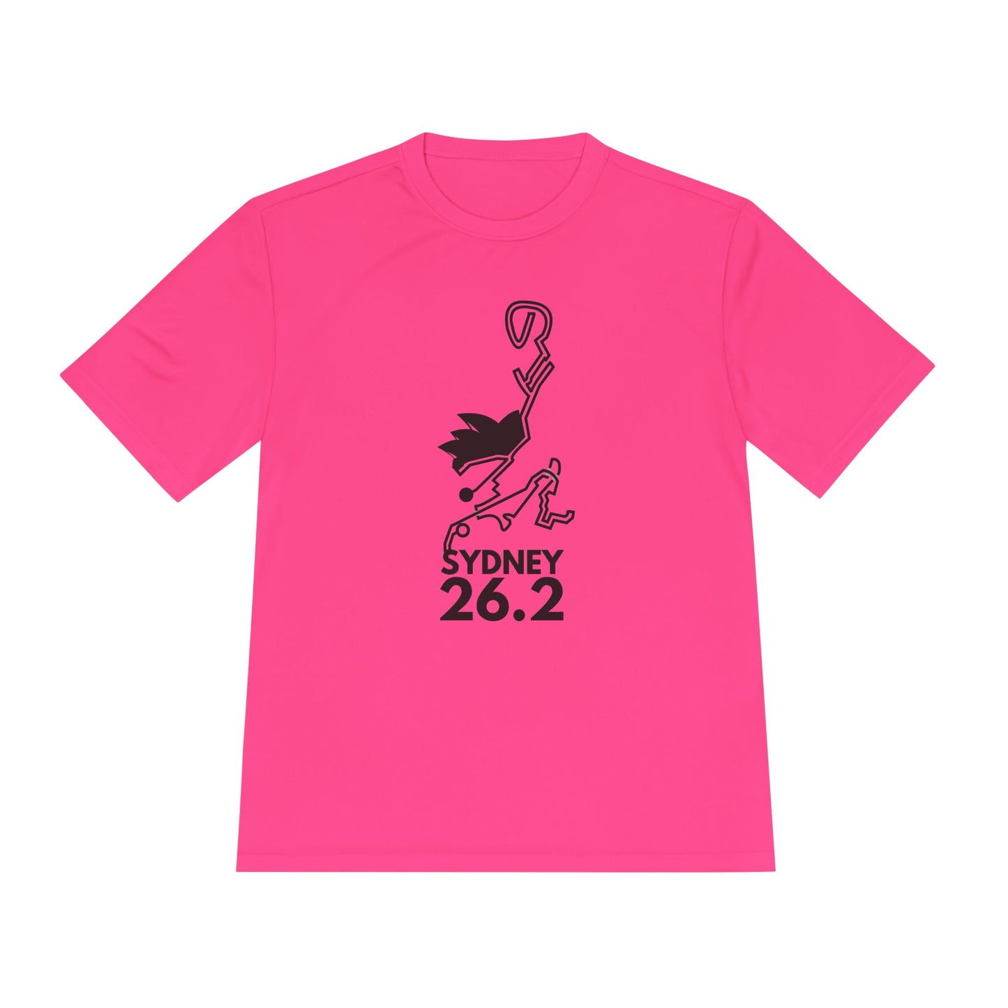 SYDNEY MARATHON ROUTE 26.2 *Premium Athletic T-Shirt