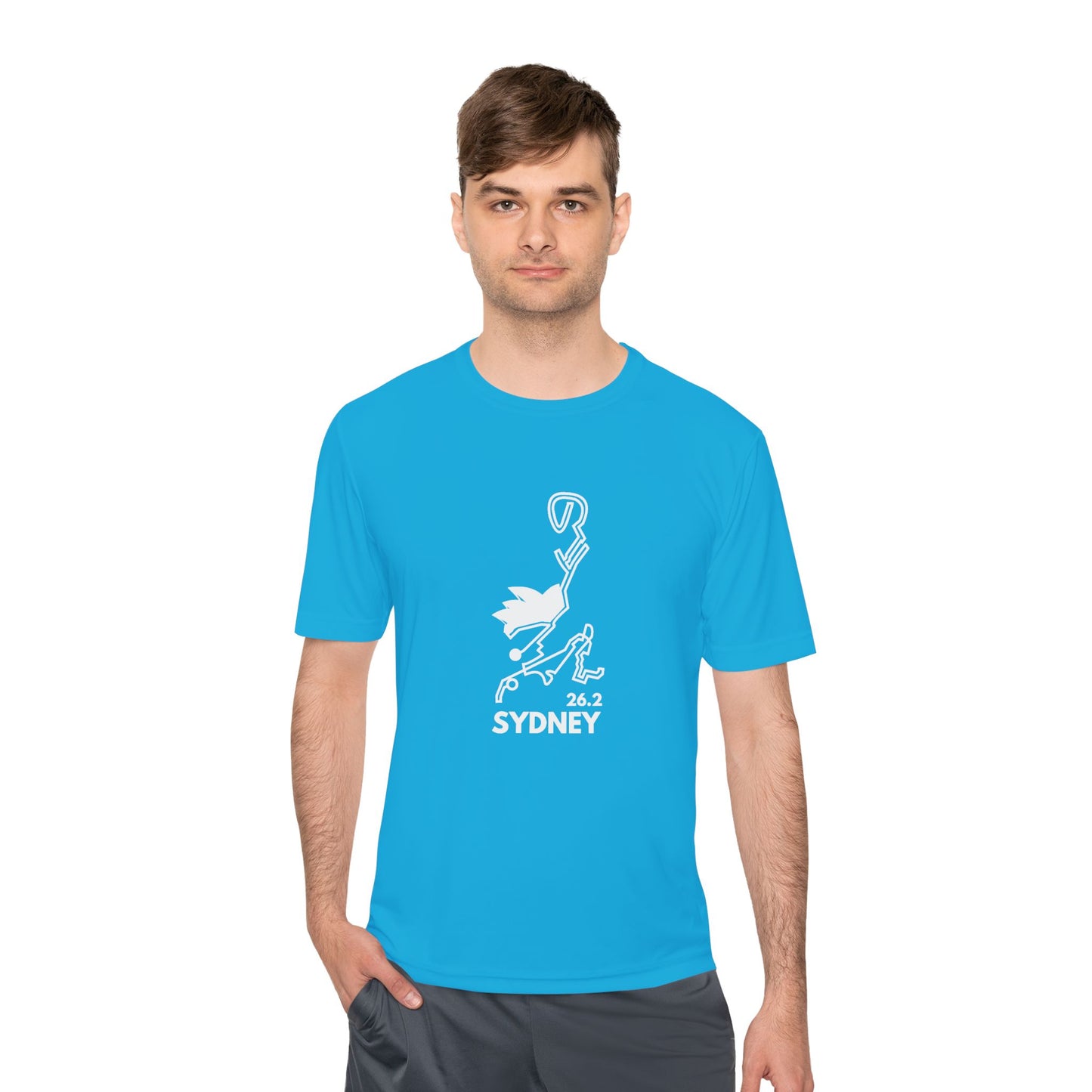 SYDNEY MARATHON ROUTE 26.2 *Premium Athletic T-Shirt W