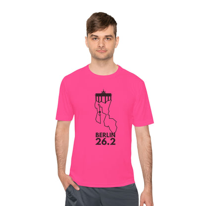 BERLIN MARATHON ROUTE 26.2 *Premium Athletic T-Shirt