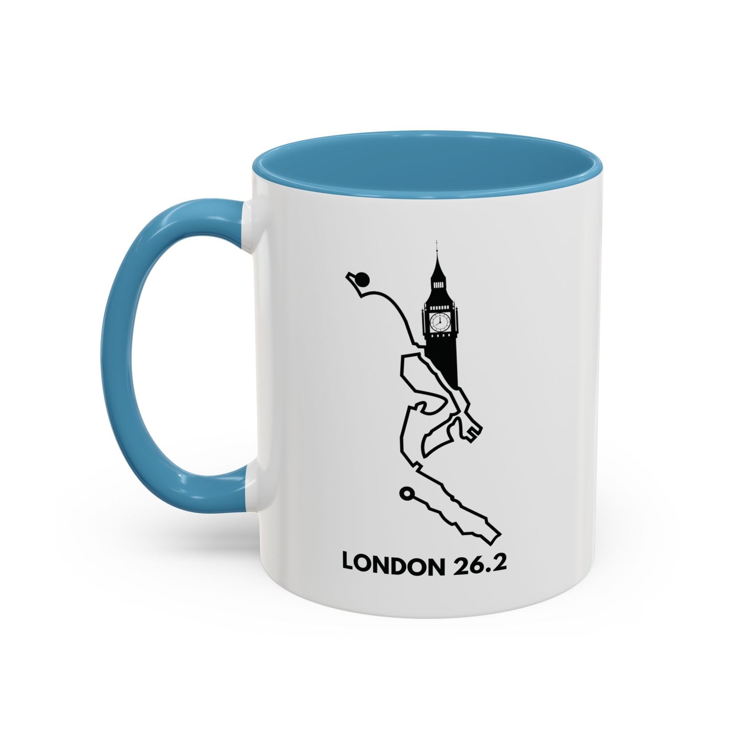 LONDON MARATHON ROUTE Mug