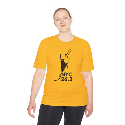 NYC MARATHON ROUTE 26.2 *Premium Athletic T-Shirt