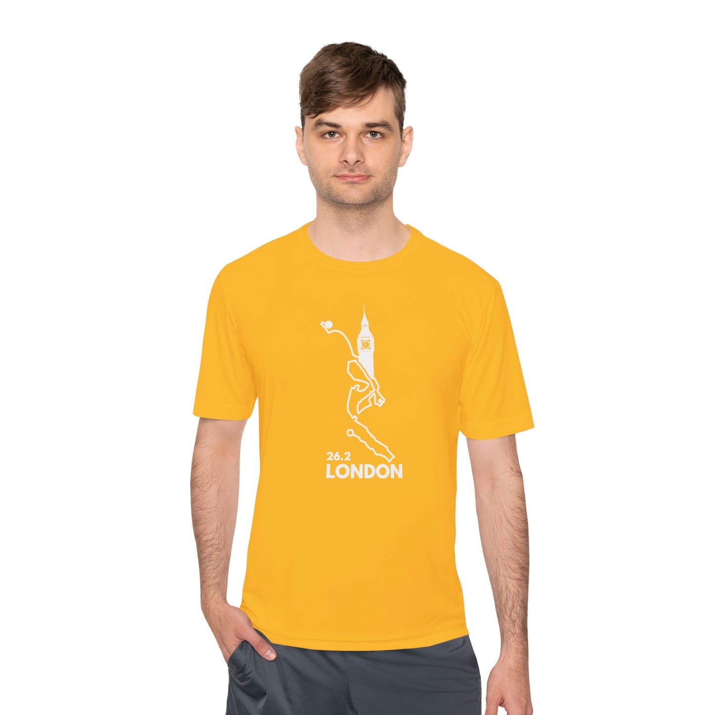 LONDON MARATHON ROUTE 26.2 - *Premium Athletic T-Shirt