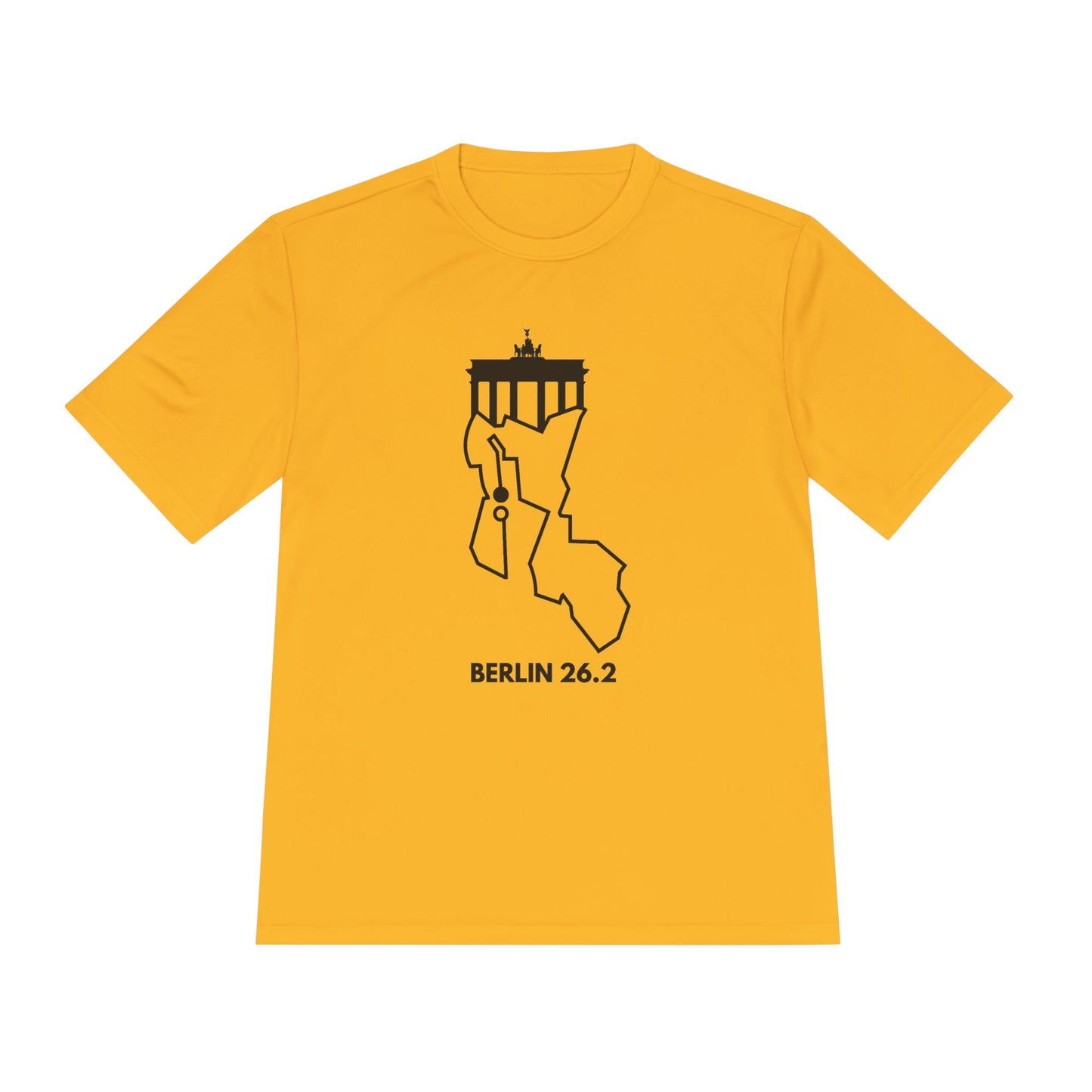 BERLIN MARATHON ROUTE 26.2 *Premium Athletic T-Shirt