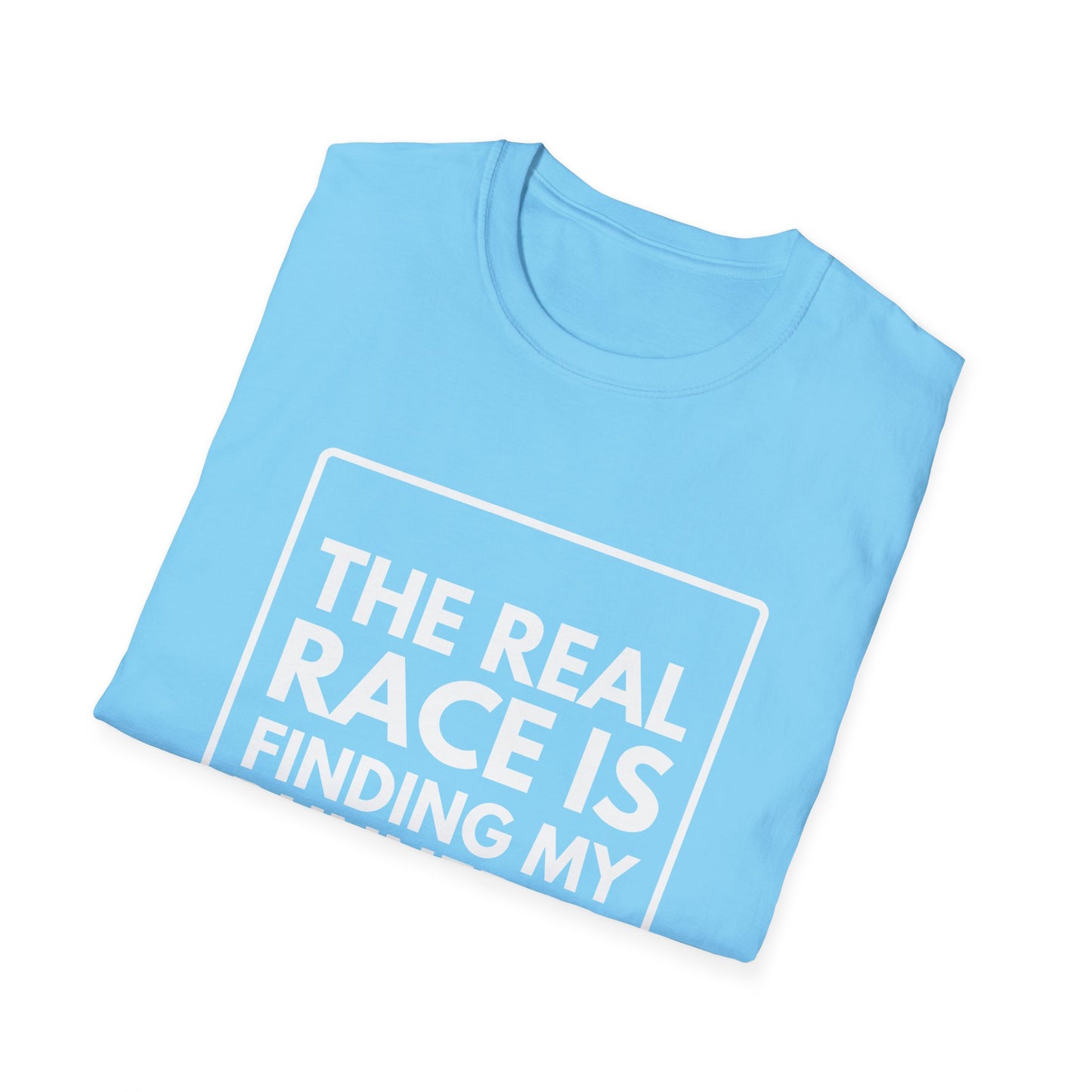 RACE IS FINDING MY RUNNER T-Shirt