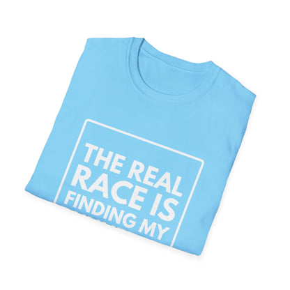 RACE IS FINDING MY RUNNER T-Shirt