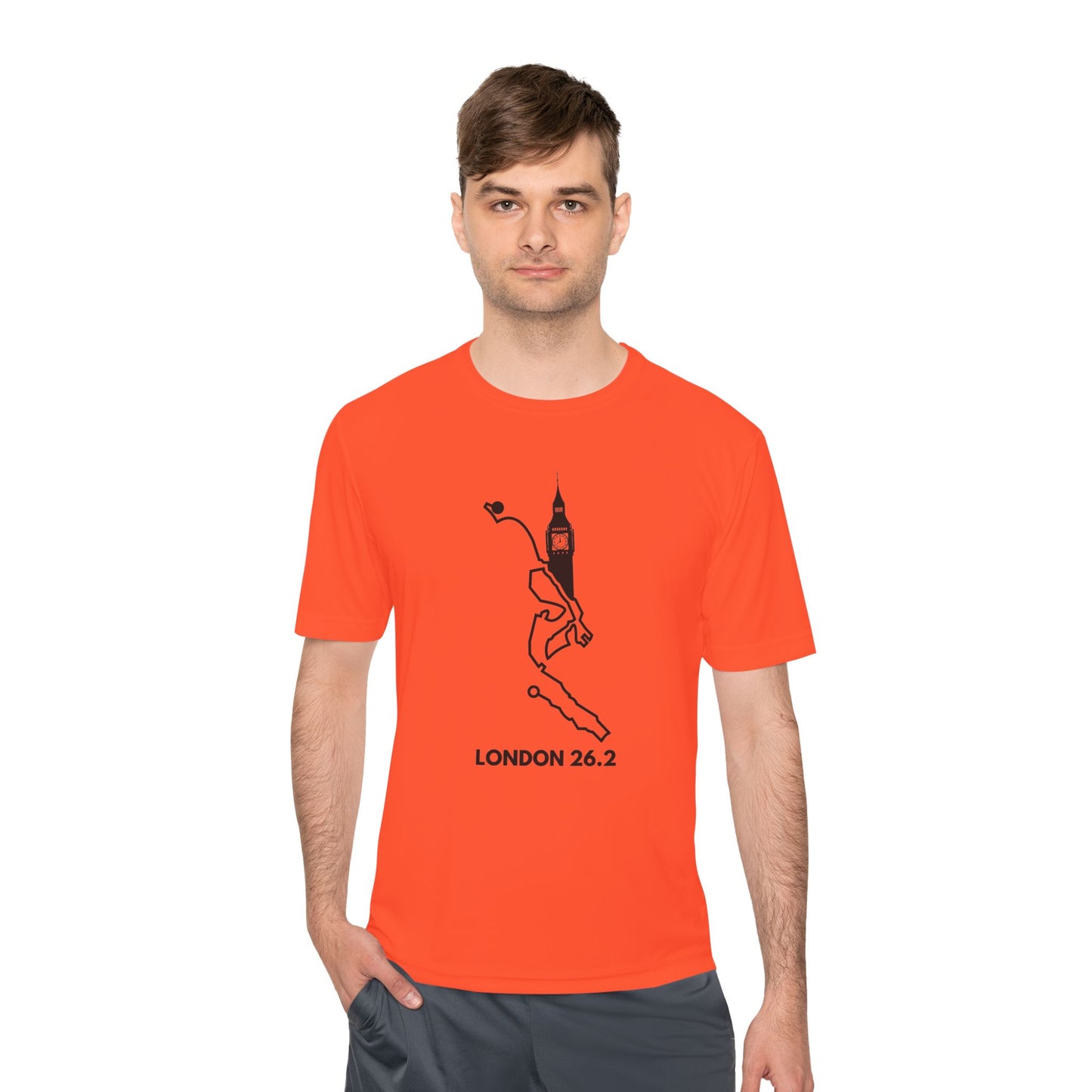 LONDON MARATHON ROUTE 26.2 - *Premium Athletic T-Shirt