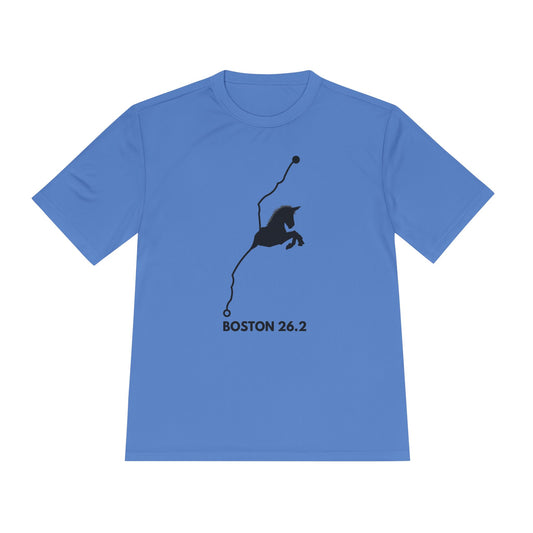 BOSTON MARATHON ROUTE 26.2 *Premium Athletic T-Shirt