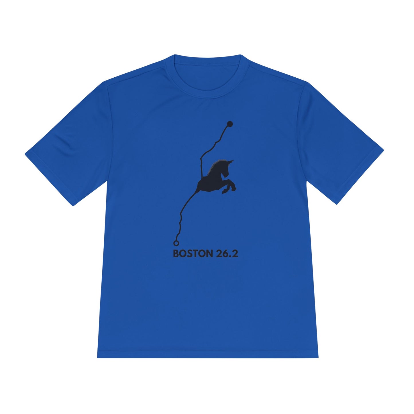 BOSTON MARATHON ROUTE 26.2 *Premium Athletic T-Shirt