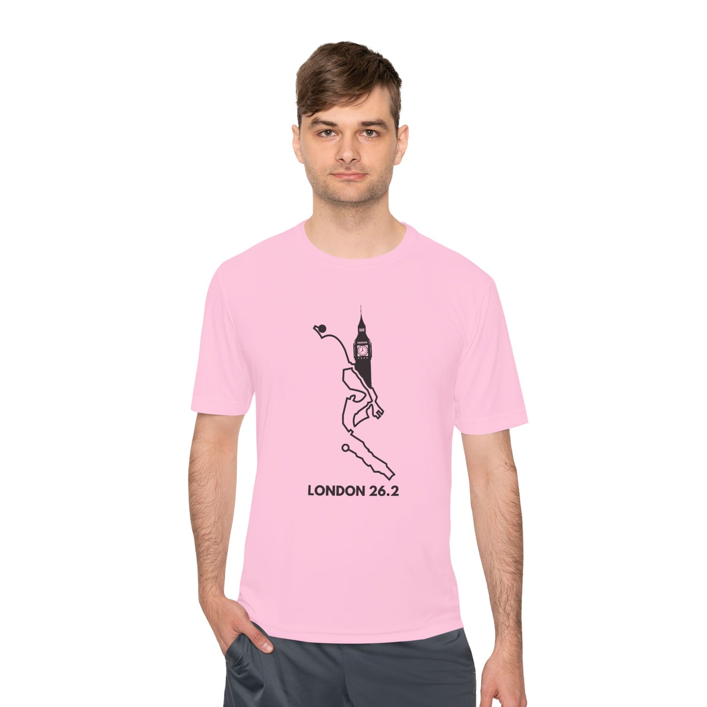 LONDON MARATHON ROUTE 26.2 - *Premium Athletic T-Shirt