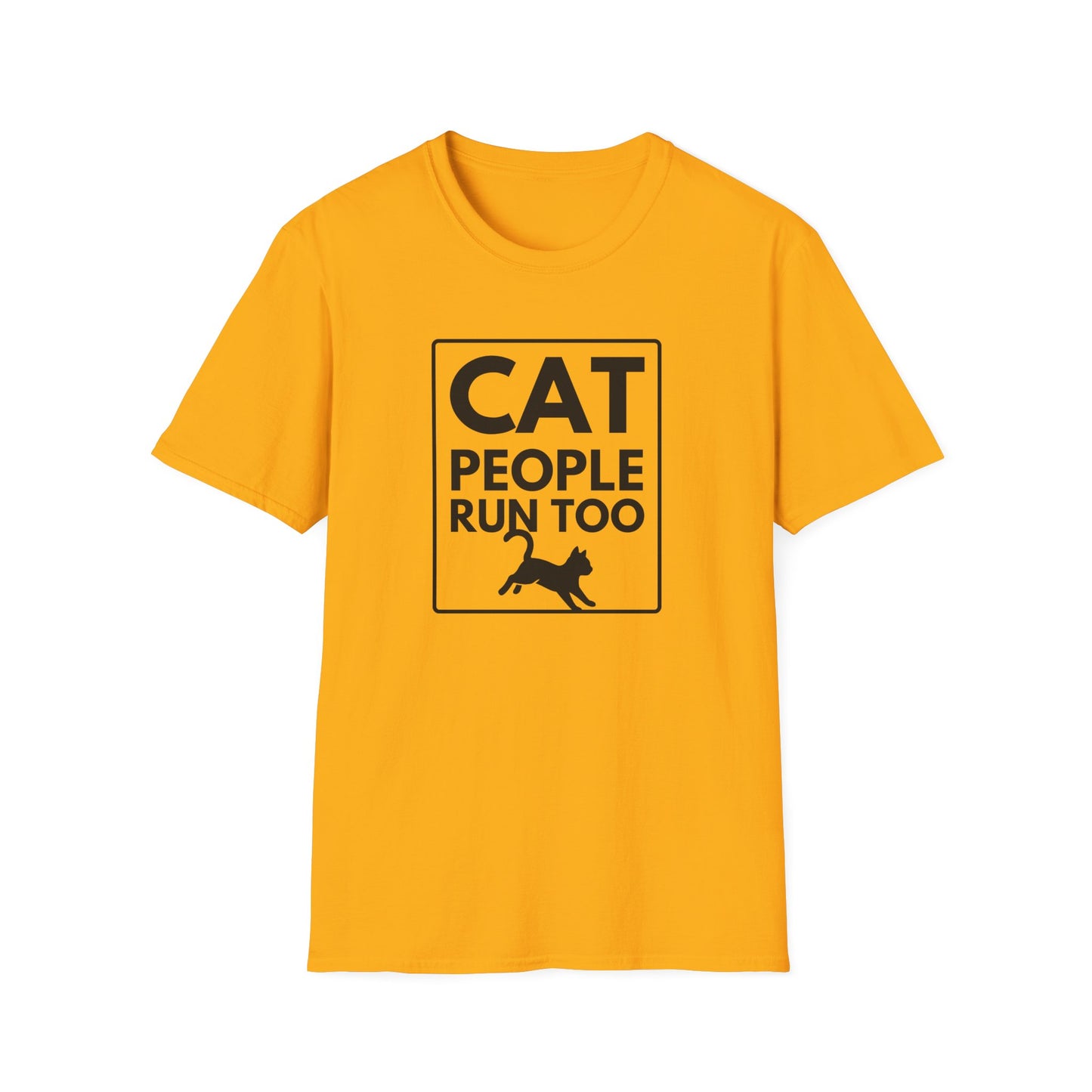 CAT PEOPLE RUN TOO T-Shirt