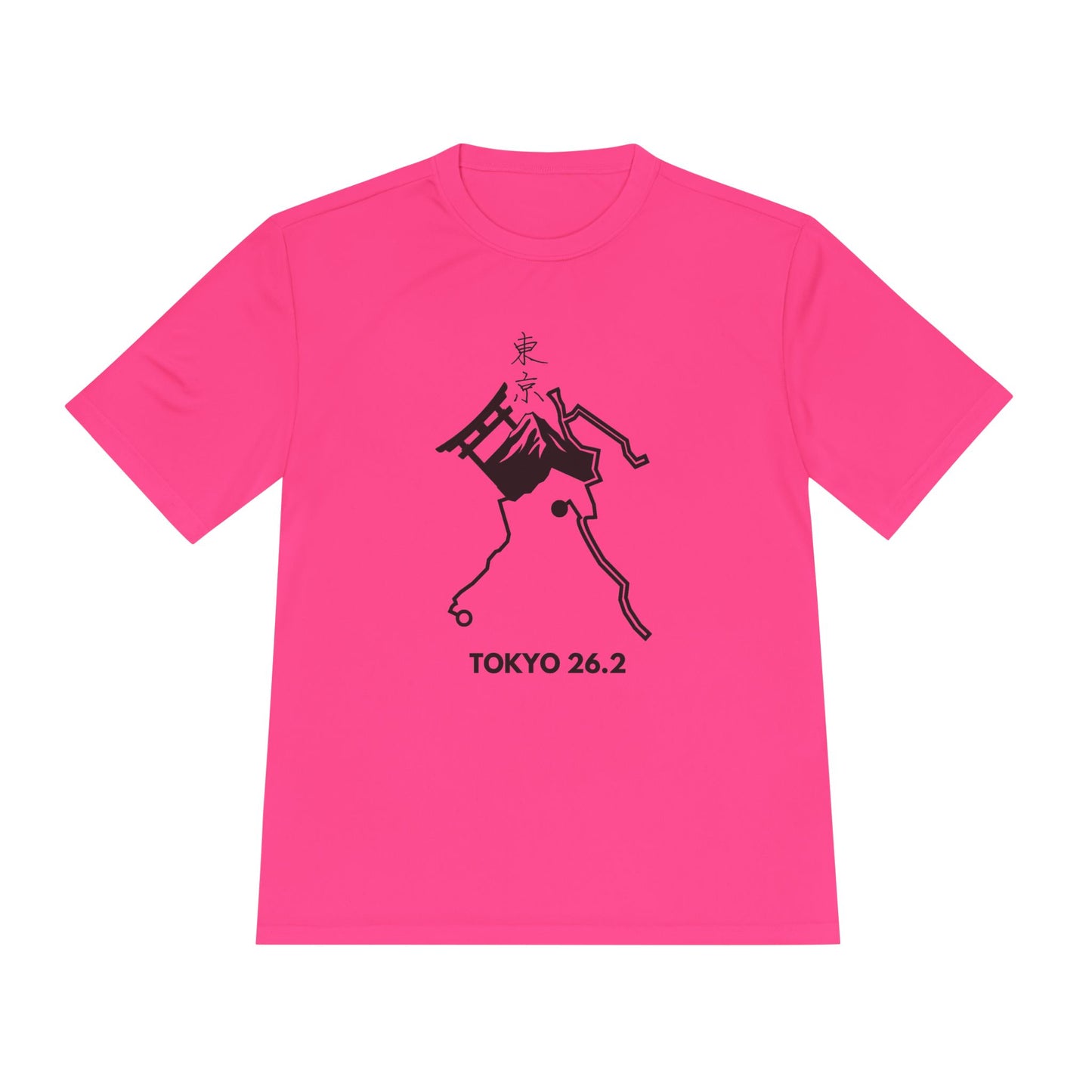 TOKYO MARATHON ROUTE *Premium Athletic T-Shirt