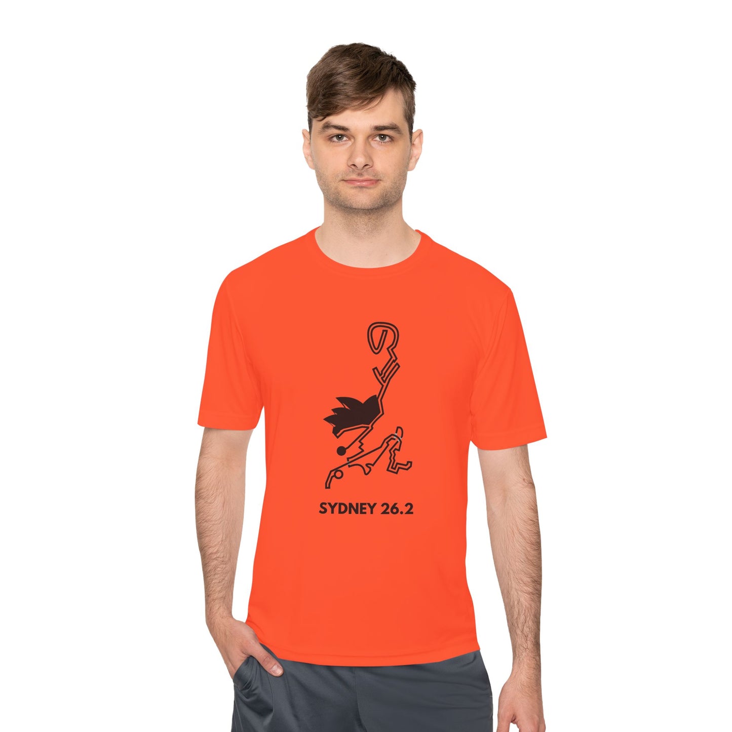 SYDNEY MARATHON ROUTE 26.2 *Premium Athletic T-Shirt