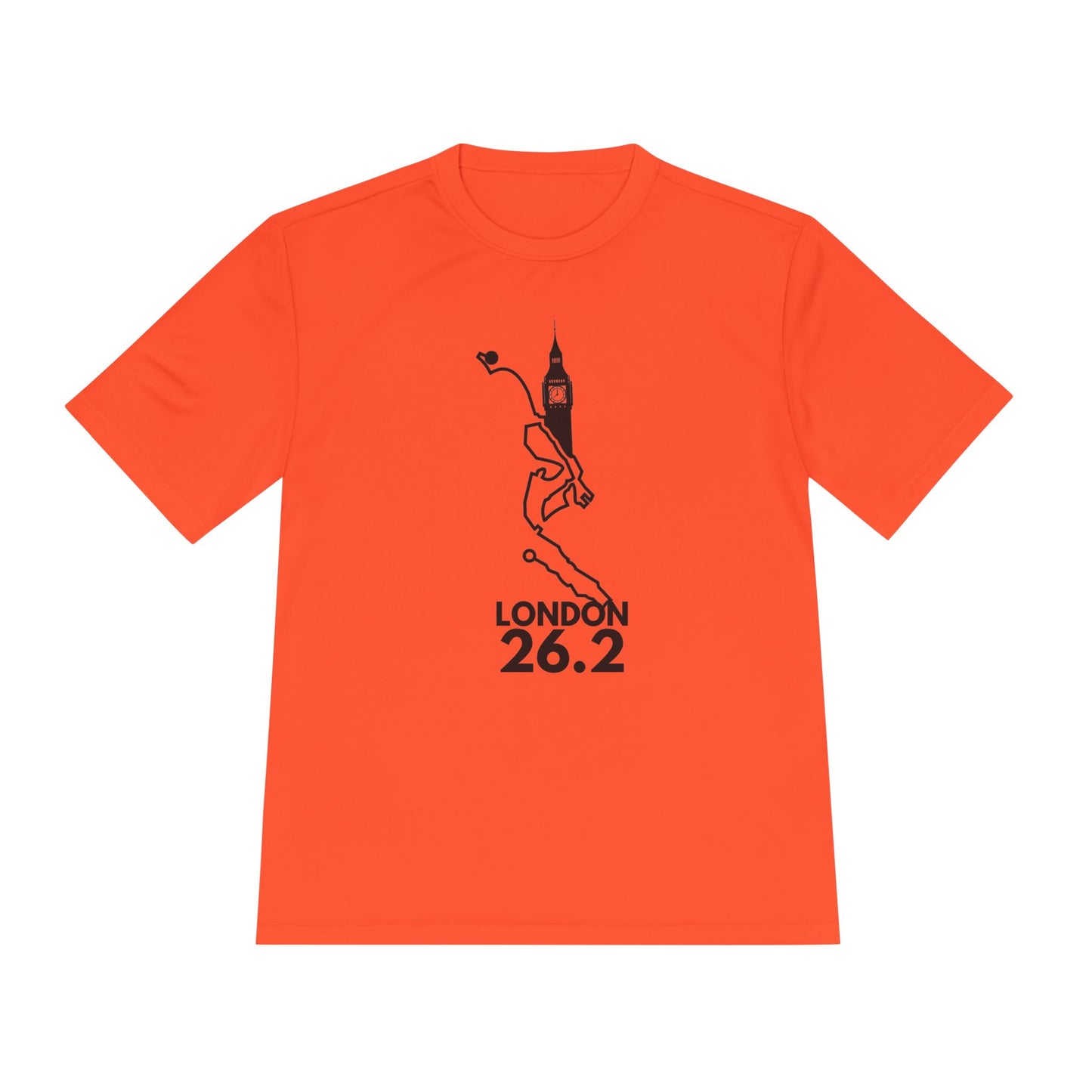 LONDON MARATHON ROUTE 26.2 - *Premium Athletic T-Shirt