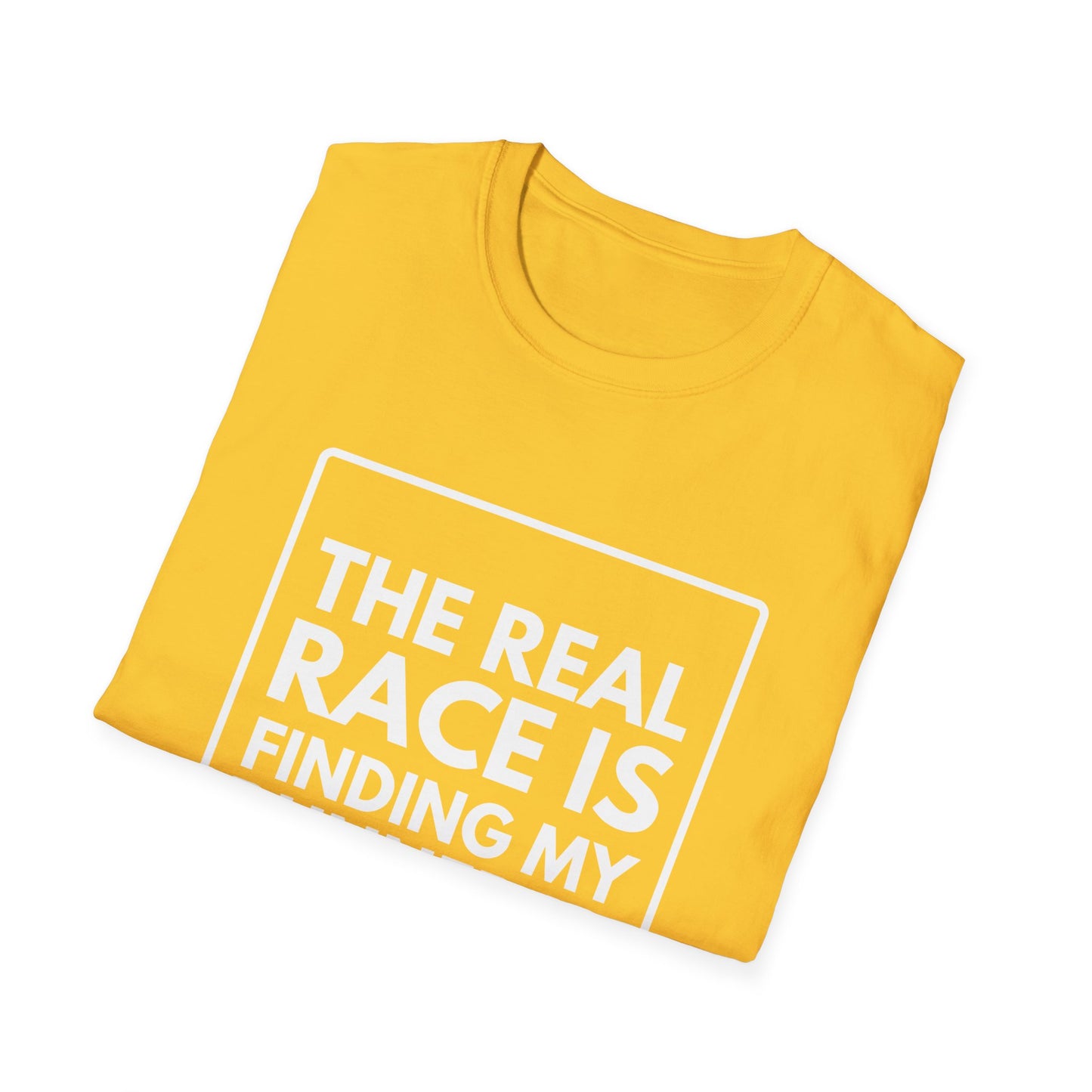RACE IS FINDING MY RUNNER T-Shirt