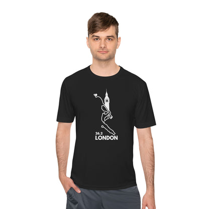 LONDON MARATHON ROUTE 26.2 - *Premium Athletic T-Shirt