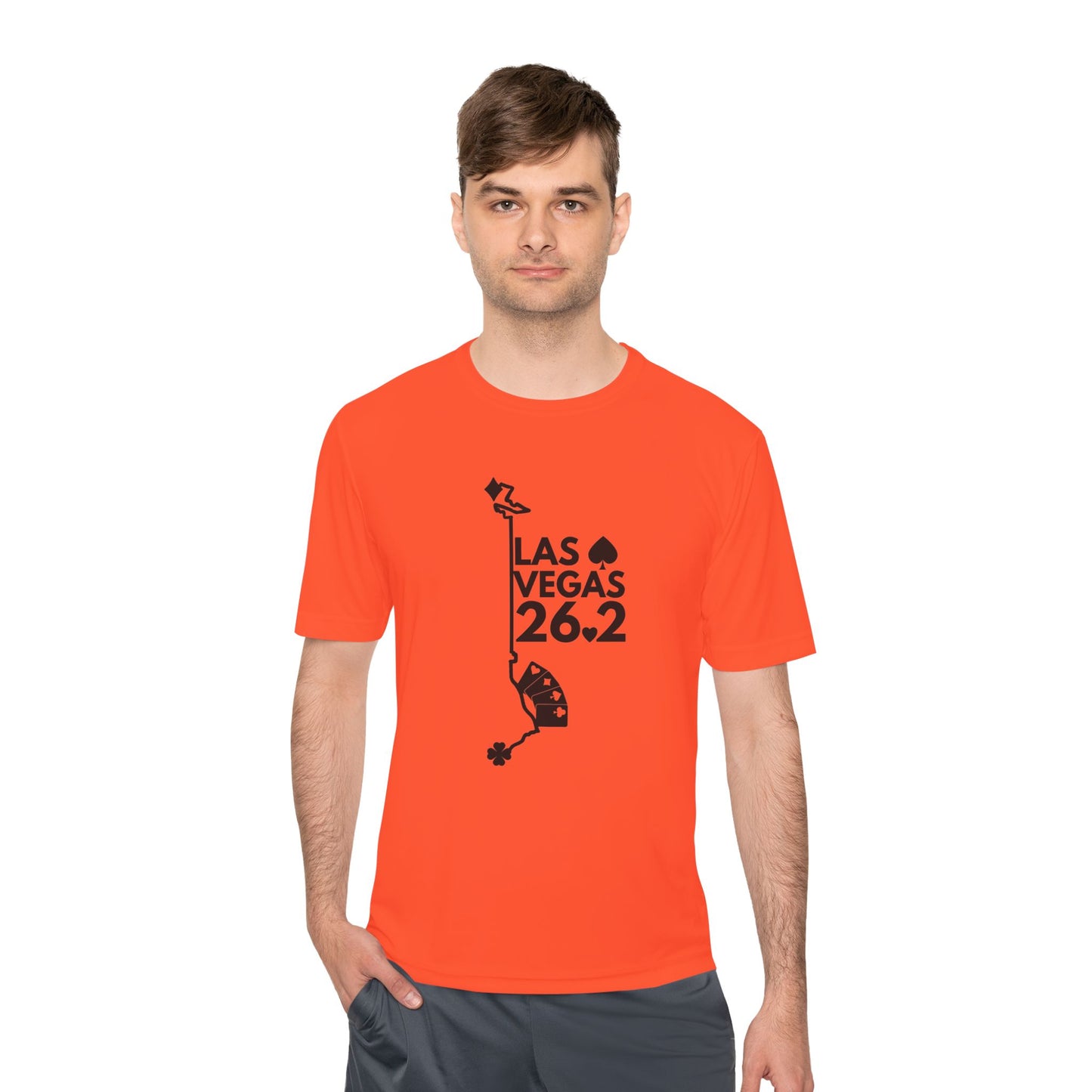 LAS VEGAS MARATHON ROUTE 26.2 *Premium Athletic T-Shirt