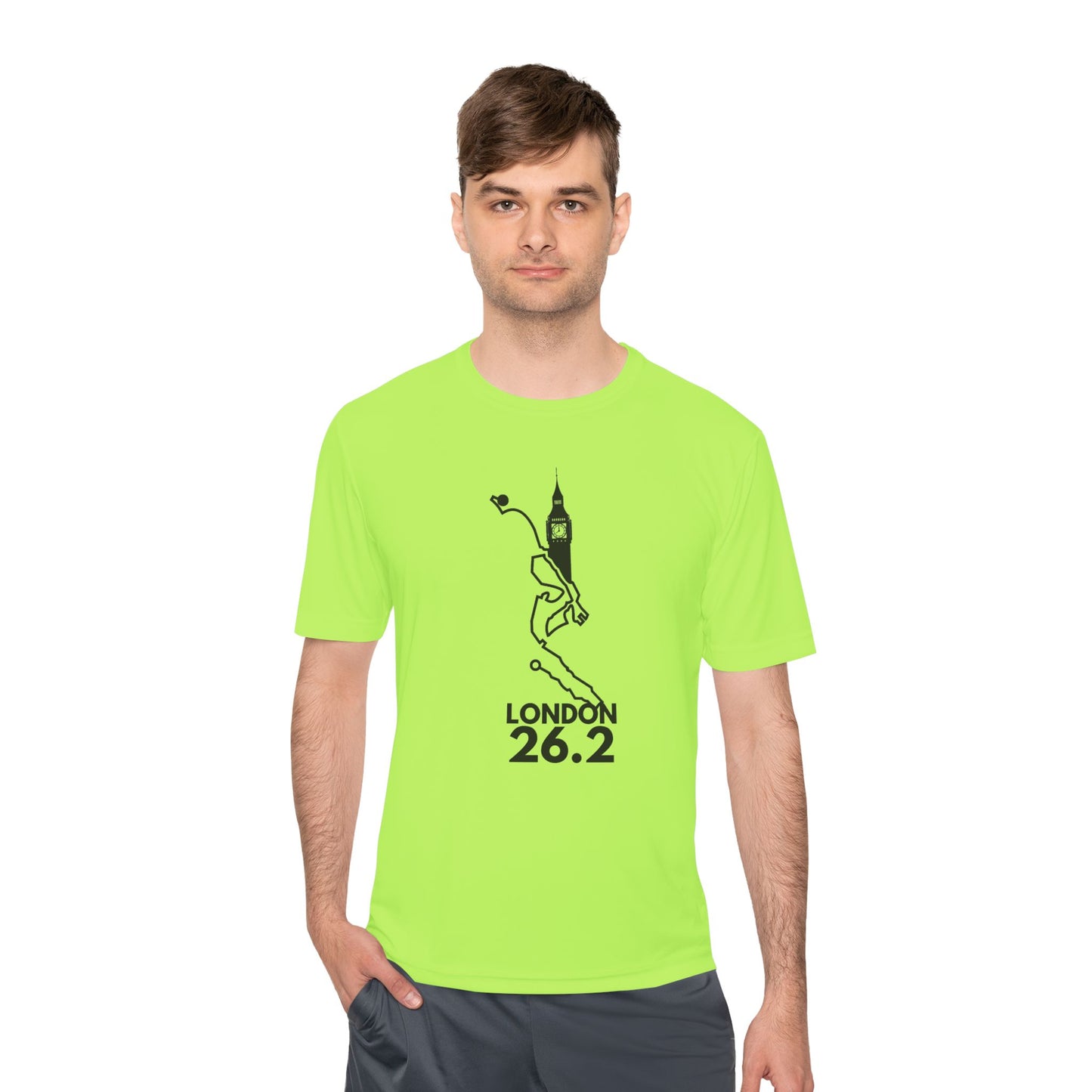 LONDON MARATHON ROUTE 26.2 - *Premium Athletic T-Shirt