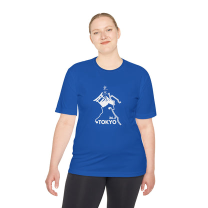 TOKYO MARATHON ROUTE *Premium Athletic T-Shirt W