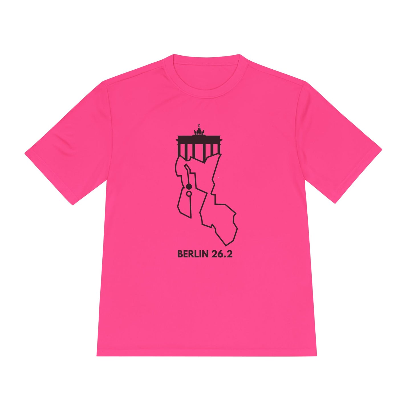 BERLIN MARATHON ROUTE 26.2 *Premium Athletic T-Shirt