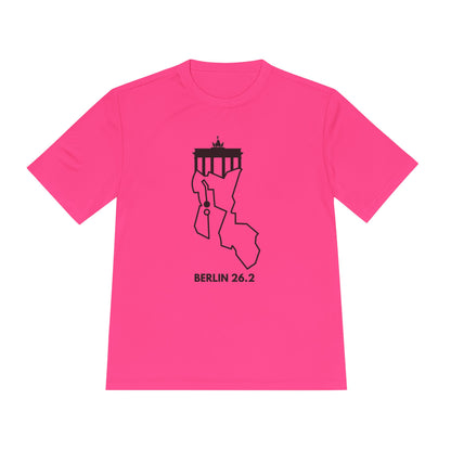 BERLIN MARATHON ROUTE 26.2 *Premium Athletic T-Shirt