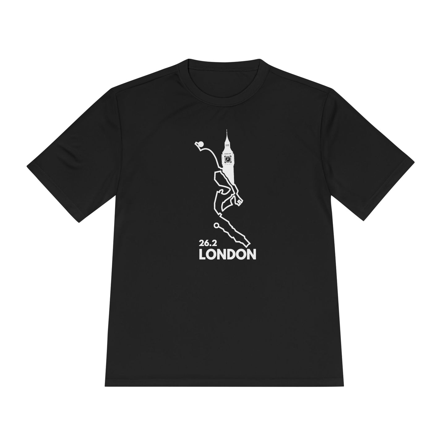 LONDON MARATHON ROUTE 26.2 - *Premium Athletic T-Shirt
